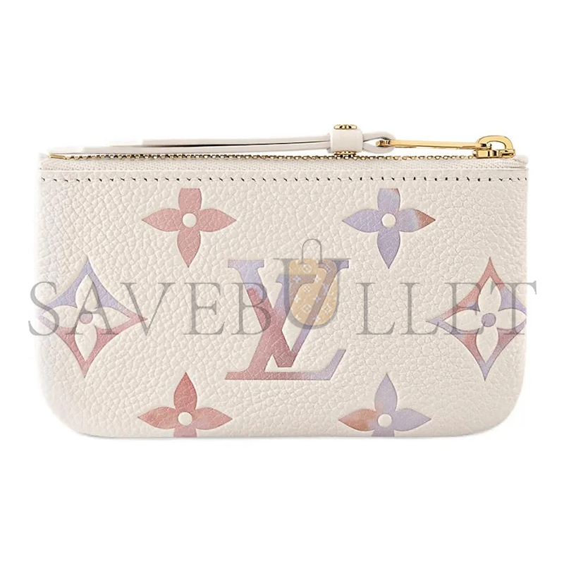 LOUIS VUITTON KEY POUCH COATED M25597 (12*7*1.5cm)